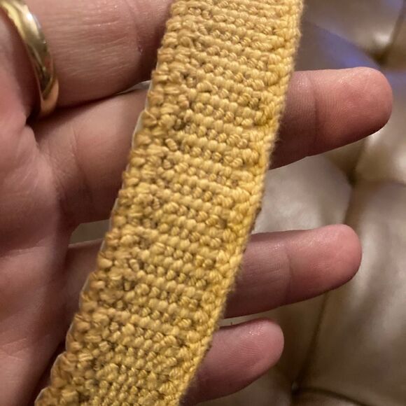 Vintage Ivory Colored Expandable Scales Belt main image 4